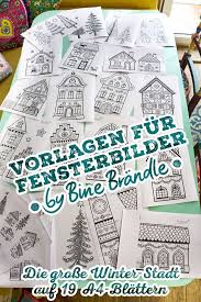 Die Grosse Winterstadt Bines Shop Fensterbilder Fensterbilder Weihnachten Weihnachten Vorlagen Einfach ausdrucken und daten eintragen. fensterbilder weihnachten