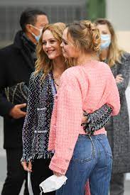 Check spelling or type a new query. Vanessa Paradis Lily Rose Depp At Chanel Show Zeitblatt Magazin