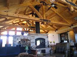 Flexible flue liners and steel flues, all ce and hetas approved. See Through Wood Burning Indoor Fireplace With Exposed Flue