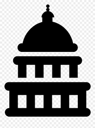 Washington capitals vector logo, free to download in eps, svg, jpeg and png formats. Capital Building Png Capitol Building Icon Vector Clipart 434294 Pinclipart