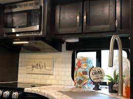 All the style of ceramic, stone, and glass tiles at half the retail price. Rv Remodel Peel And Stick Tile Backsplash