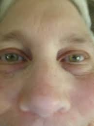 Green color complements hazel eyes well