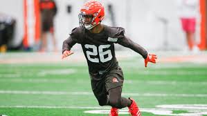 greedy williams moved into starting lineup on cleveland