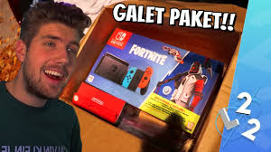 Mega Nintendo Switch Unboxing Spela Fortnite Overallt Youtube