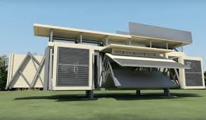 These Houses Can Build Themselves In Less Than 10 Minutes Folding House Architecture House
