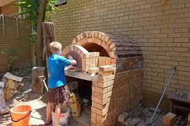 Lay the cellophane sheet across the base layer and begin to fill with sand. Pizza Oven Build 13 Steps With Pictures Instructables