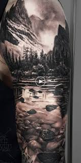 Tree Tattoo Tree Notitle Tattoo Wilderness Tattoo Nature Tattoo Sleeve Scenery Tattoo Tatuagem antebraco e uma das versoes mais antigas de uma tatuagem. tree tattoo tree notitle tattoo