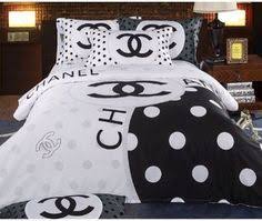 Draps Chanel Ensembles De Literie Deco Lit Draps De Lit