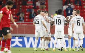 Fotboll, en match i vm för klubbar mellan al ahly och bayern munchen. Al Ahly 0 2 Bayern Munich The European Champion Is The Rival Of Tigres Football24 News English