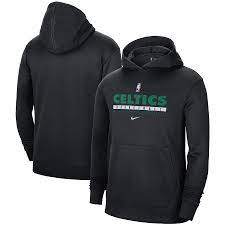 Display your unwavering boston celtics pride in a fun way with this applique pullover hoodie. Men S Nike Black Boston Celtics Spotlight On Court Practice Performance Pullover Hoodie