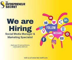 Tes asks that all schools follow tes' fair. Tes Staff Hiring Social Media Manager And Marketing Specialist Facebook