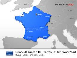 Sparen sie zeit, indem sie tastenkombinationen verwenden. Powerpoint Landkarten 41 Europaischer Lander 3d Presentationload