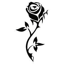 It's the type of design that works for both men and women. 75 Tribal Rose Tattoo Ideas Designs