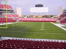 Raymond James Stadium View From Lower Level 124 Vivid Seats