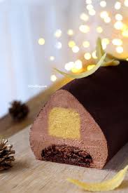 Buche Chocolat Au Lait Et Fruit De La Passion Celinblog Chocolat Au Lait Chocolat Passion Chocolat