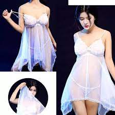 Duh sıtante pake baju transparan!! Jual Baju Tidur Korea Wanita Transparan Tembus Pandang White Jakarta Barat Alhamdllh Store Tokopedia
