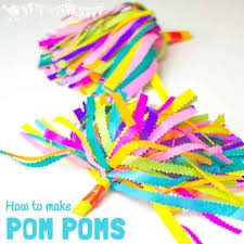 How To Make Kids' Cheerleader Pom Poms | Ehow