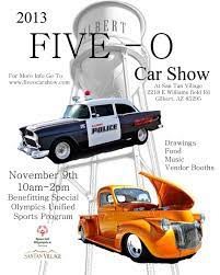 Five O Car Show Car Show Sports Programme Car