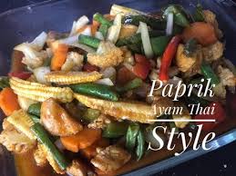Cara memasak ayam masak paprik. Ayam Masak Paprik Ala Thai Thai Style Chicken Paprik Youtube