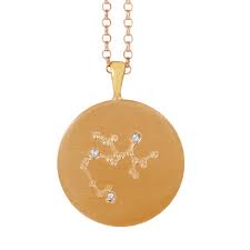 Let the world know what star sign you are by wearing the gorgeous zodiac constellation disc necklace. Gold Sagittarius Constellation Silver Diamonds Necklace Harry Rocks Wolf Badger
