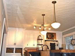 So the ceiling was replaced with a white pvc panel system. 16 Decorative Ceiling Tiles For Kitchens Kitchen Photo Gallery Home Stratosphere