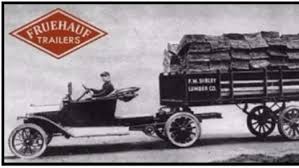 Image result for Fruehauf Trailer Red 1956 Wayne Works