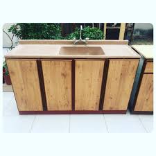 For Sale Kitchen Cabinet 4 Door With Top Marble Size 50 X 160 Good Condation Price 40 Bd للبيع ك Outdoor Storage Box Outdoor Furniture Outdoor Storage