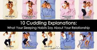 What Your Sleeping Position With Your Partner Says About Your Relationship Sleeping Habits Hug Sleep Couple Cuddle Idea