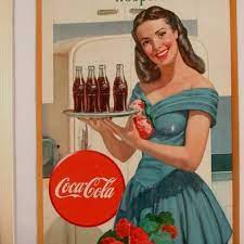 Originally marketed as a temperance drink and intended as a patent medicine. Selten Coca Cola Werbung Auf Karton Canada 1948