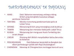 A short film on dato bahaman based on the textbook. Sejarah Tingkatan 5 Bab 2 Dato Bahaman Cute766