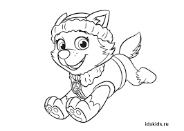 Paw patrol coloring pages paw patrol coloring pages fabulous paw patrol everest coloring… continue reading → Everest Paw Patrol Colouring Page Novocom Top