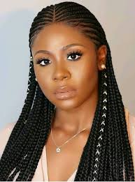 No matter your face shape, these braids can be thin. 40 Seductive Ways To Wear Ghana Braids Curly Craze Cornrow Hairstyles African Braids Hairstyles Braided Hairstyles