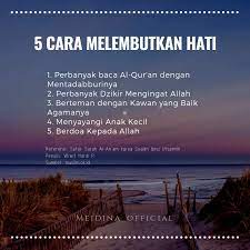 Lantas, apa keutamaan membaca al quran dengan suara indah? As Salafiyyah 7 5 Cara Melembutkan Hati Facebook