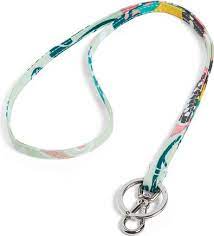 Vera bradley mint flowers purse. Vera Bradley Iconic Lanyard Mint Flowers University Of The Incarnate Word