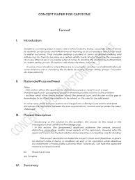 Check spelling or type a new query. Concept Paper For Capstone Format