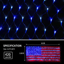 Check spelling or type a new query. Buy 420 Leds American Flag Lights Waterproof Led Us Flag Net Light United States Flag Light For Garden Festival Holiday Party Decoration Christmas Decorations Online In Vietnam B08cgcg797