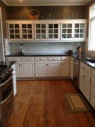 My Kitchen After Kept The White Cabinets Added Black Pearl Granite Marble Tile Back Splash Stainless Stee Off White Cabinets Kitchen Remodel White Cabinets