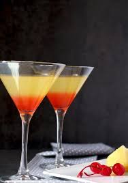 Bikini Martini With Coconut Rum Vodka Pineapple Juice And Grenadine Vodka And Pineapple Juice Coconut Rum Bikini Martini Recipe