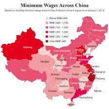 a complete guide to chinas minimum wage levels by province