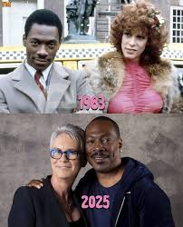 Reunion of Jamie Lee Curtis and Eddie Murphy in Trading Places