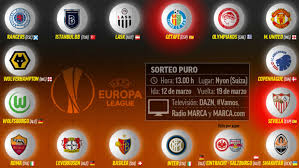 Una vez que sabemos los. Sorteo Europa League Eliminatoria De Octavos De Final De Europa League Inter Getafe Y Sevilla Roma Marca Com