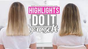 This process entails having your stylist weave out tiny strips of hair creating a stripe, also known as a highlight in the hair. How To Color And Highlights Hair Do It Yourself By Patry Jordan Youtube