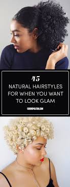 Another way how to pack hair of medium length is to make a beautiful the packing gel hairstyle is always a classic option for most women. 45 Gorgeous Natural Hairstyles For When You Want To Look Glam