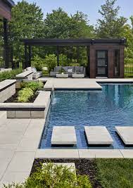 Jul 27, 2017 · this backyard pool oozes luxury with plenty of sun and a large pool house for guests to change. Pool Designs Backyard Pool Modern Patio Backyard Pool Designs