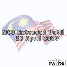 The mco order was extended multiple times and has, at times, switched to either the conditional on 23 april 2020, the prime minister announced that the mco will be extended until 12 may. Facebook