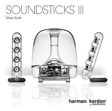 Harman kardon's soundsticks are so well designed that they have permanent residence in the museum of modern art in new york city. harman/kardon. Harman Kardon Soundsticks Iii Setup Manual Pdf Download Manualslib