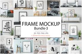 Frame Mockup Collection 3 Design Cuts