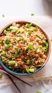 Vegan Cauliflower Fried Rice Recipe Vegan Cauliflower Cauliflower Fried Rice Recipes Vegetarian Recipes