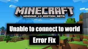 Windows 10, ios, and android. How To Fix Minecraft Windows 10 Edition Unable To Connect To World Youtube