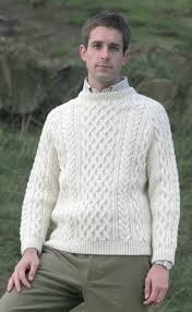 Whether you're looking for a thick merino jumper to beat the chill or a light and breathable silk blend piece ready for the spring, our men's jumpers will have you covered. Mens Hand Knitted Luxury Aran Sweater Torridon Clan By Scotweb